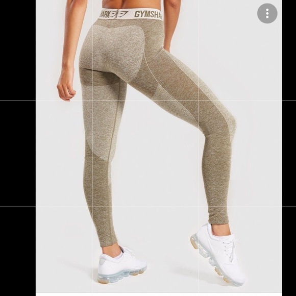 Gymshark olive green full length leggings - Picture 1 of 6